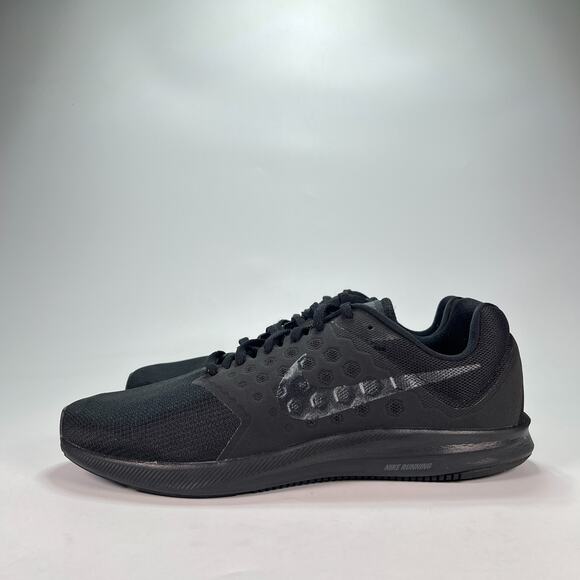Nike Downshifter 7 Black Anthracite Low Top Running Shoes 942836-001 Men\'s Sz 12 main image 5